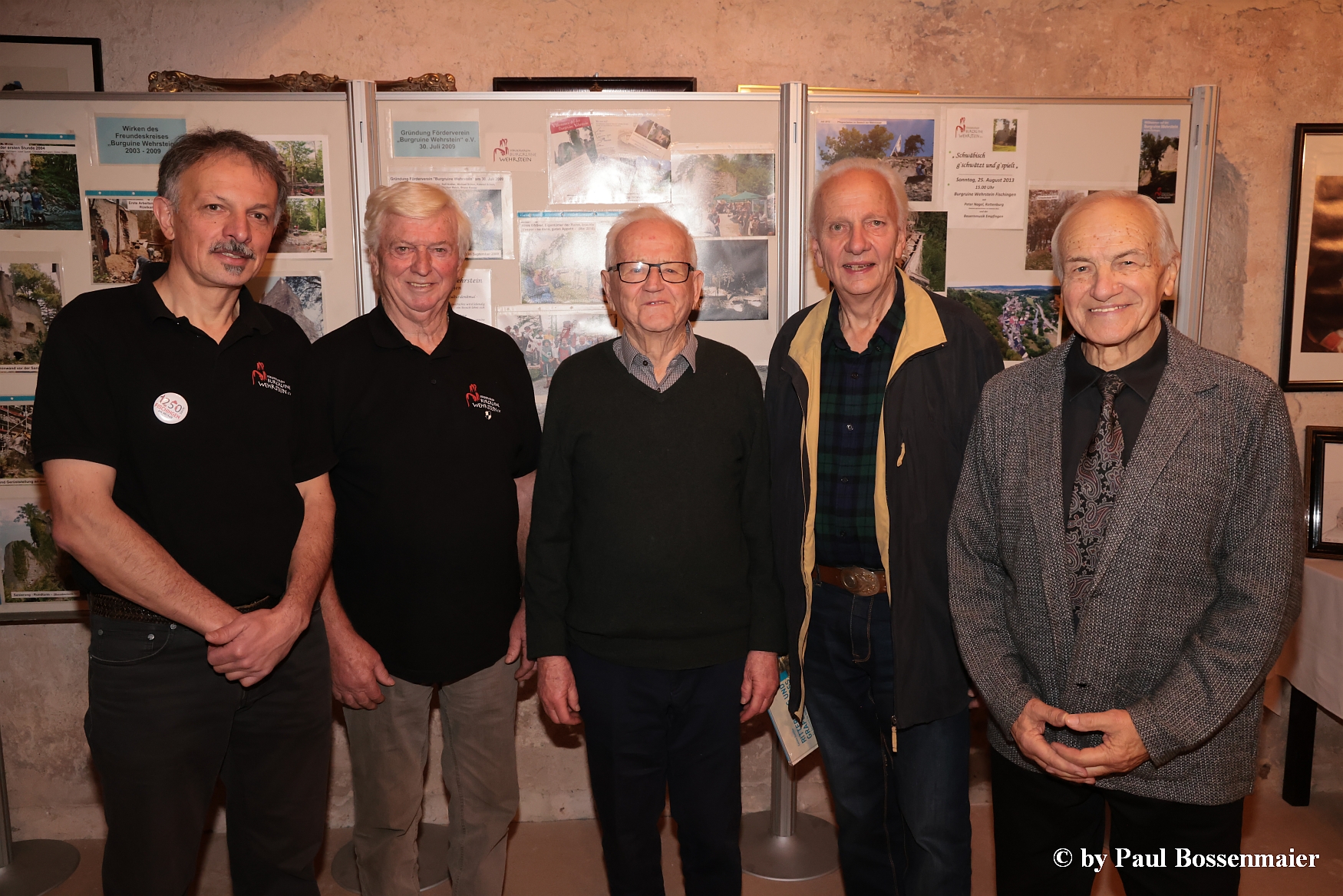 Die Gründungsmitglieder des Freundeskreises.